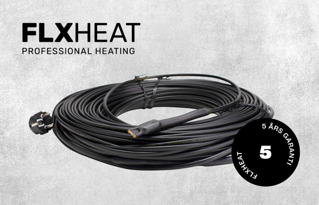 FLXHeat frostsikring produktbanner Perfekt for proffen