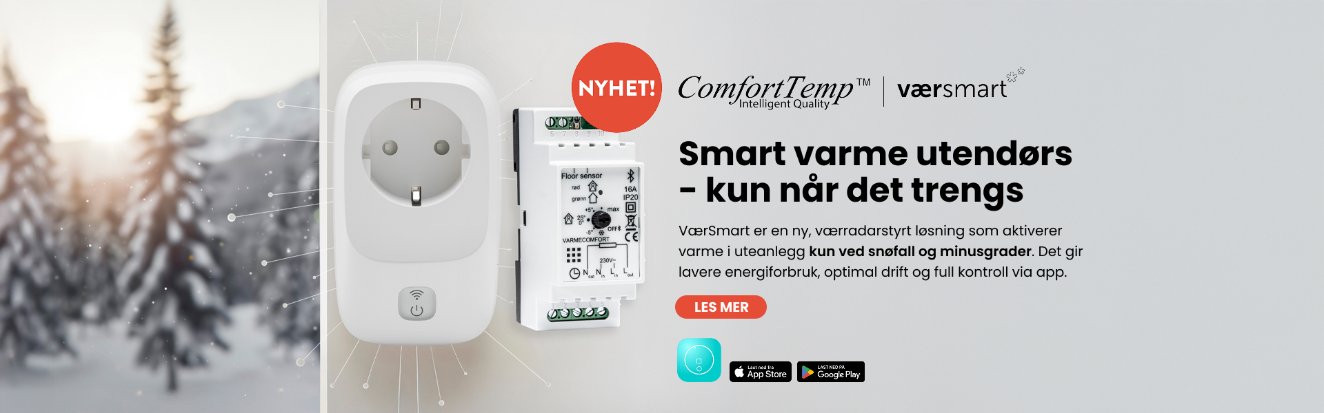 ComfortTemp vaersmart container Varmecomfort