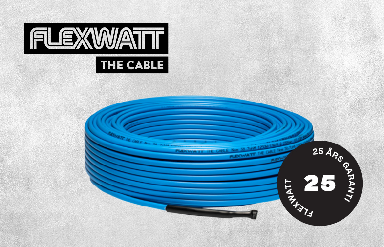 Flexwatt the cable ny Perfekt for proffen